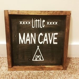 Wood sign home decor